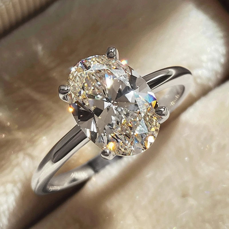 Eterna Oval Radiance Ring